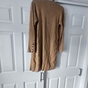 Banana Republic Camel Cardigan with Button Accents